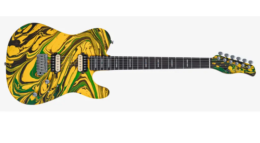 T7 Yellow Swirl