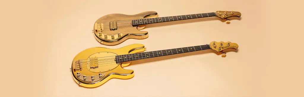 bassi con finitura oro