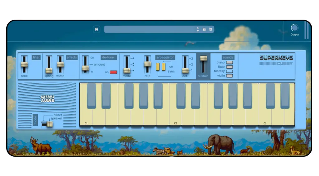 Safari Audio SuperKeys Cubby