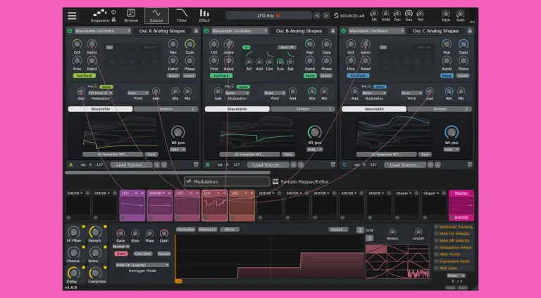 Initial Audio SourceLab