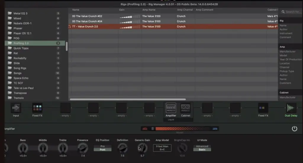 Kemper Profiling 2.0