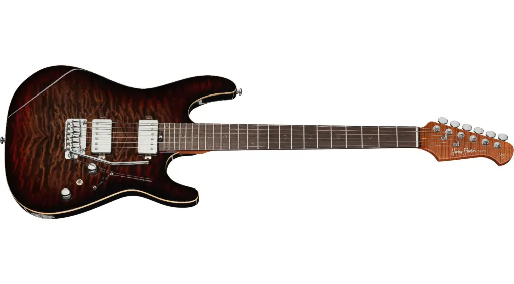 Harley Benton Fusion-IV HH Dusk Glow