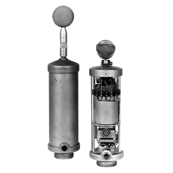 uno dei primi microfoni realizzati da Neumann