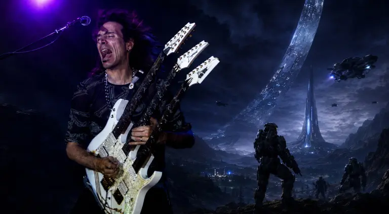 Hai giocato ad Halo 2? Quella chitarra era di Steve Vai