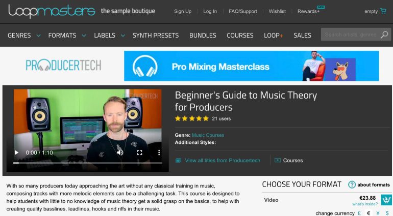 Rob Jones di Producertech è un esperto insegnante di teoria musicale e produzione.