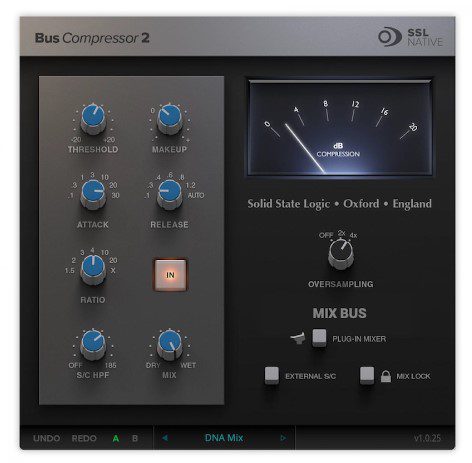 SSL Native Bus Compressor 2