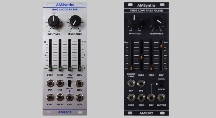 AMSynths SH03 e SH02 filters