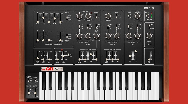 Cherry Audio Octave Cat Wood Trim