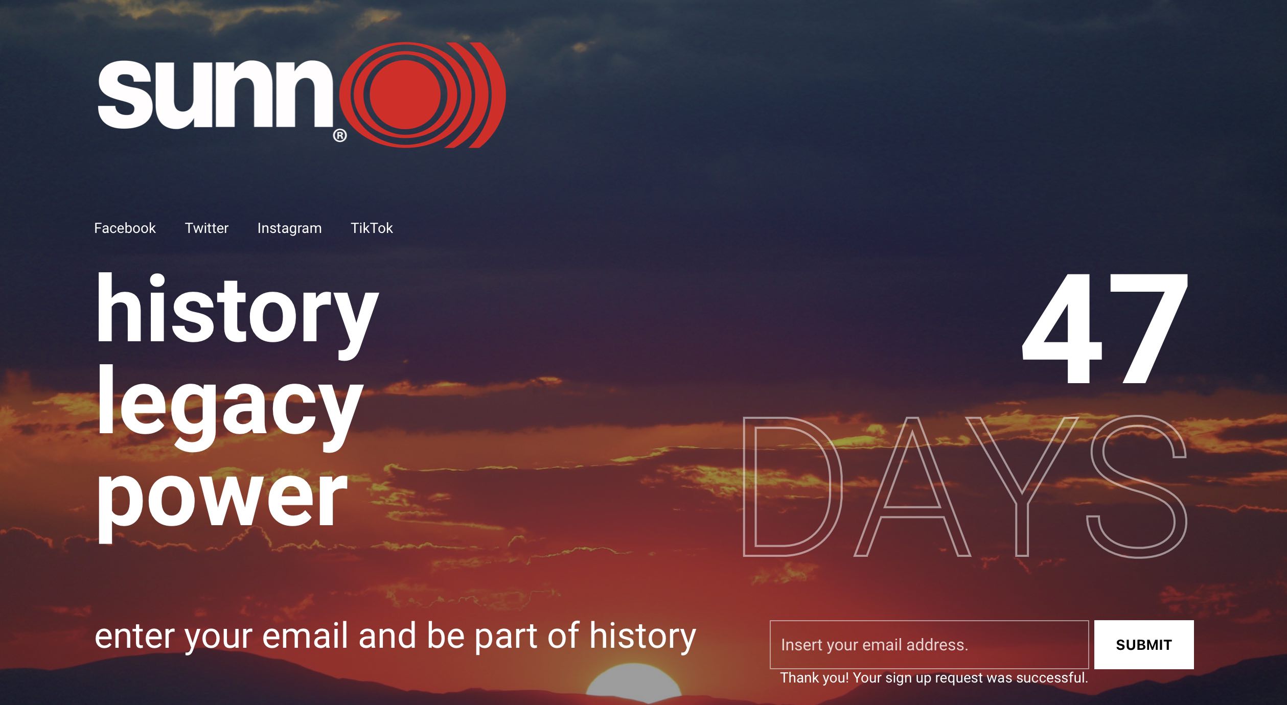 Il conto alla rovescia è iniziato