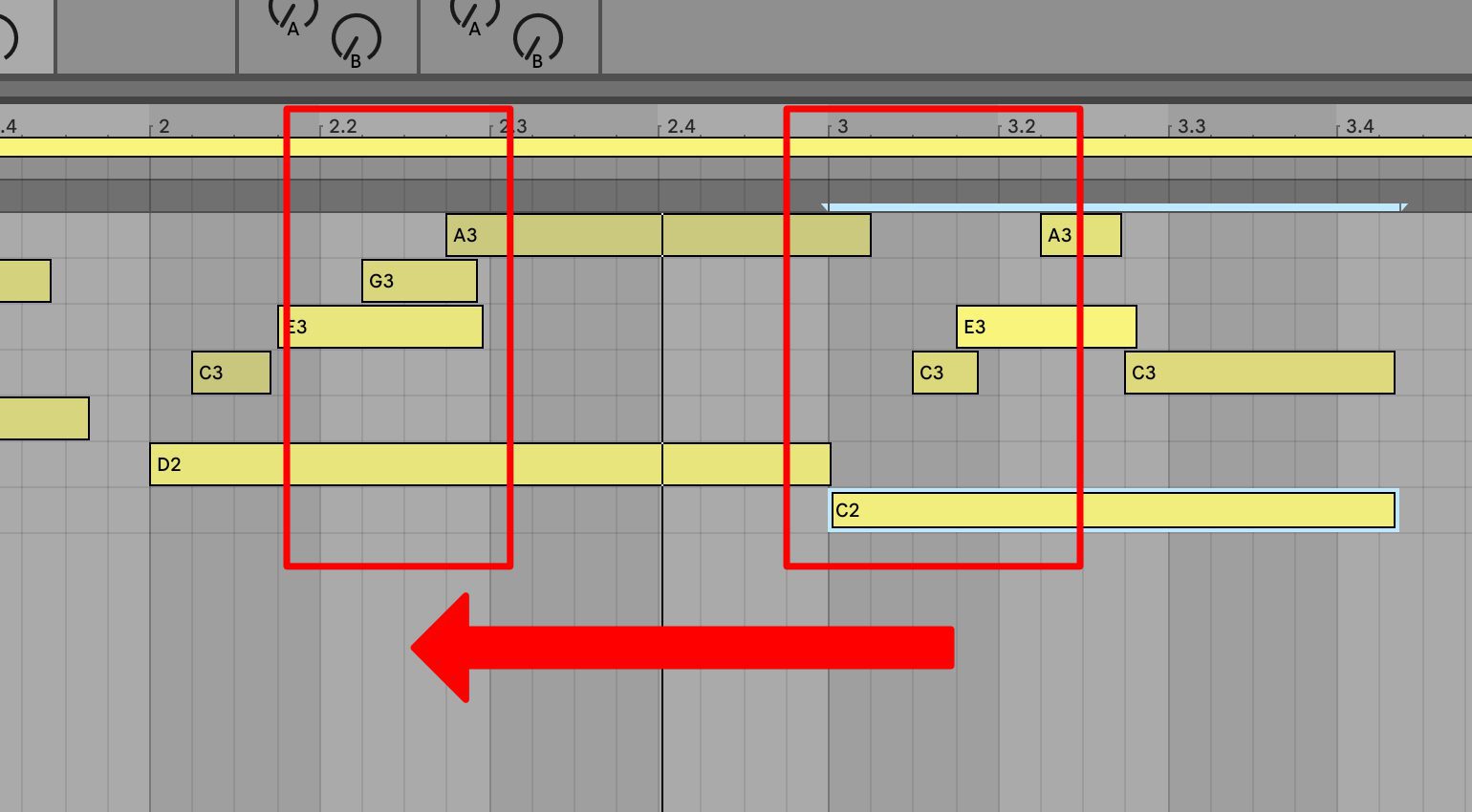 Dopo la quantizzazione, si posizionano ordinatamente sulla griglia