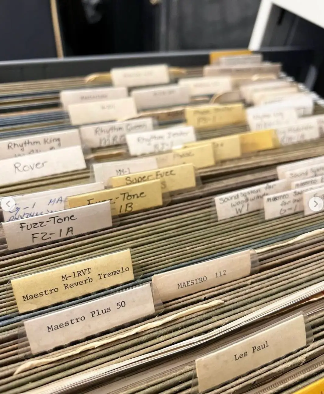 l’archivio delle blueprint