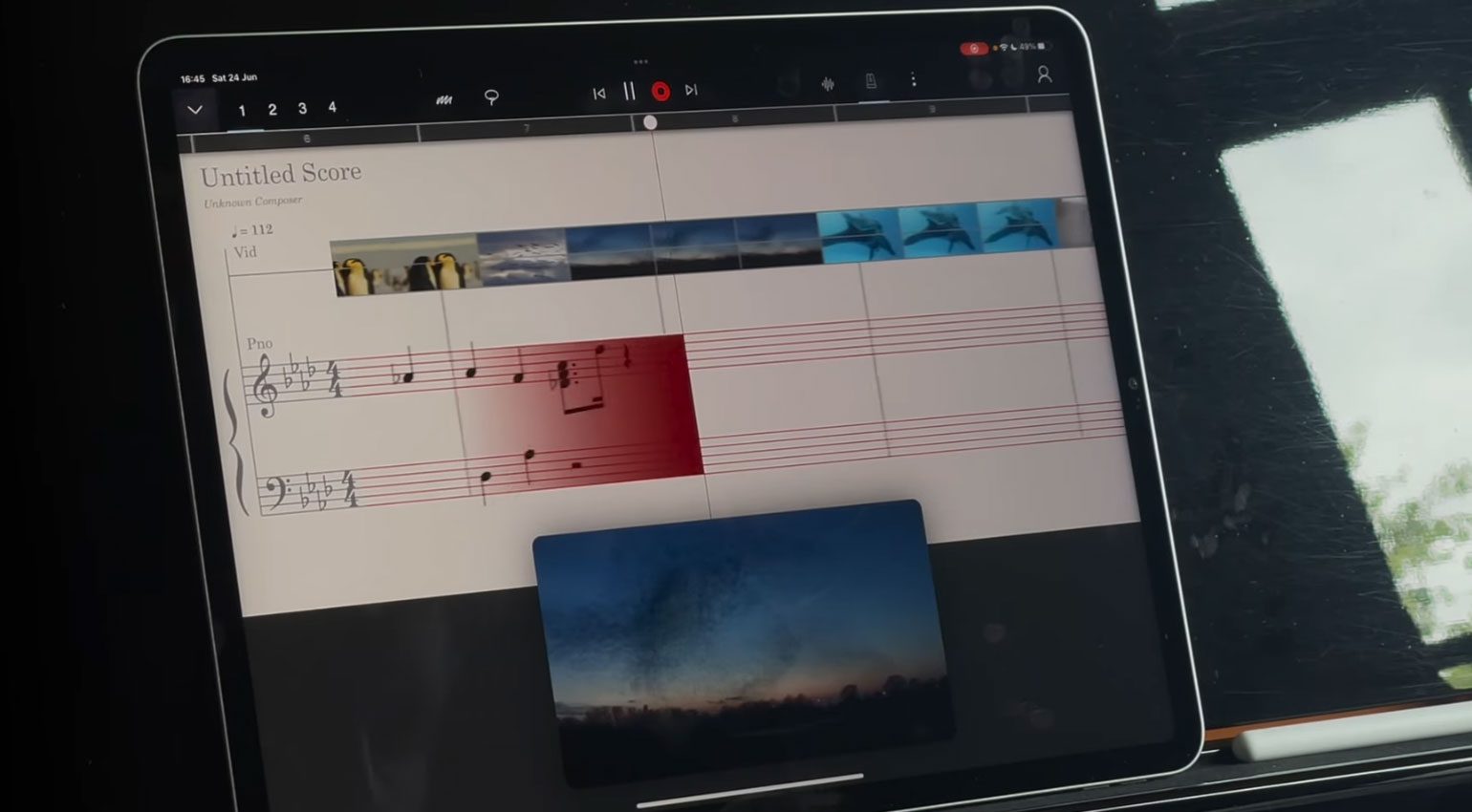 StaffPad Video Staff