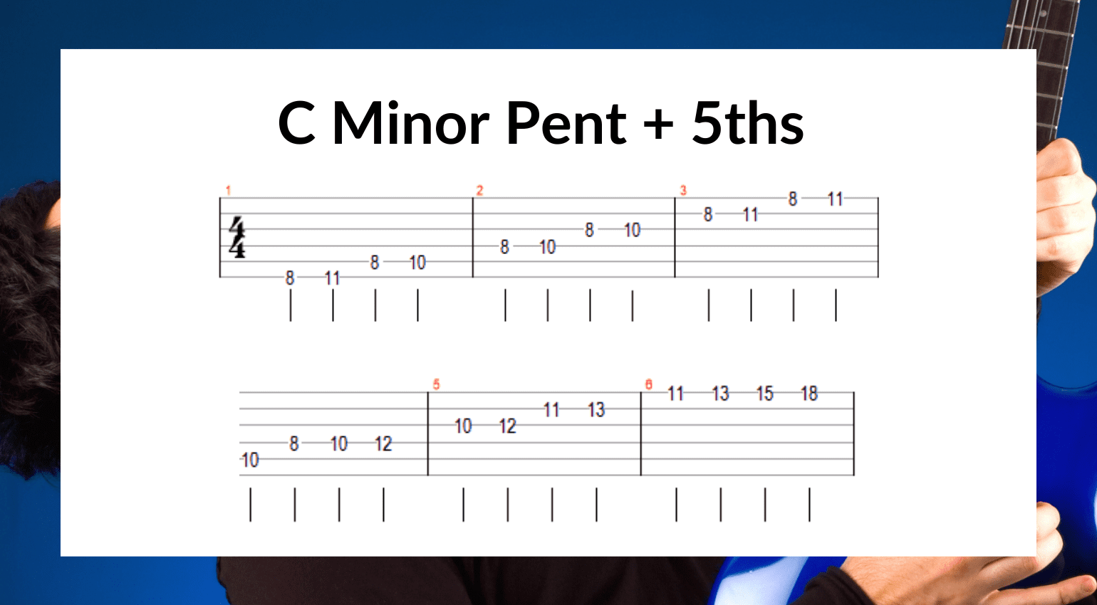 Armonizzazioni per chitarra spiegate: 5°