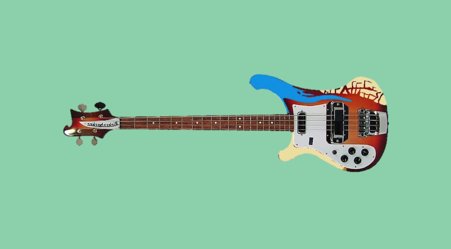 Il Rickenbacker 4001S di Paul