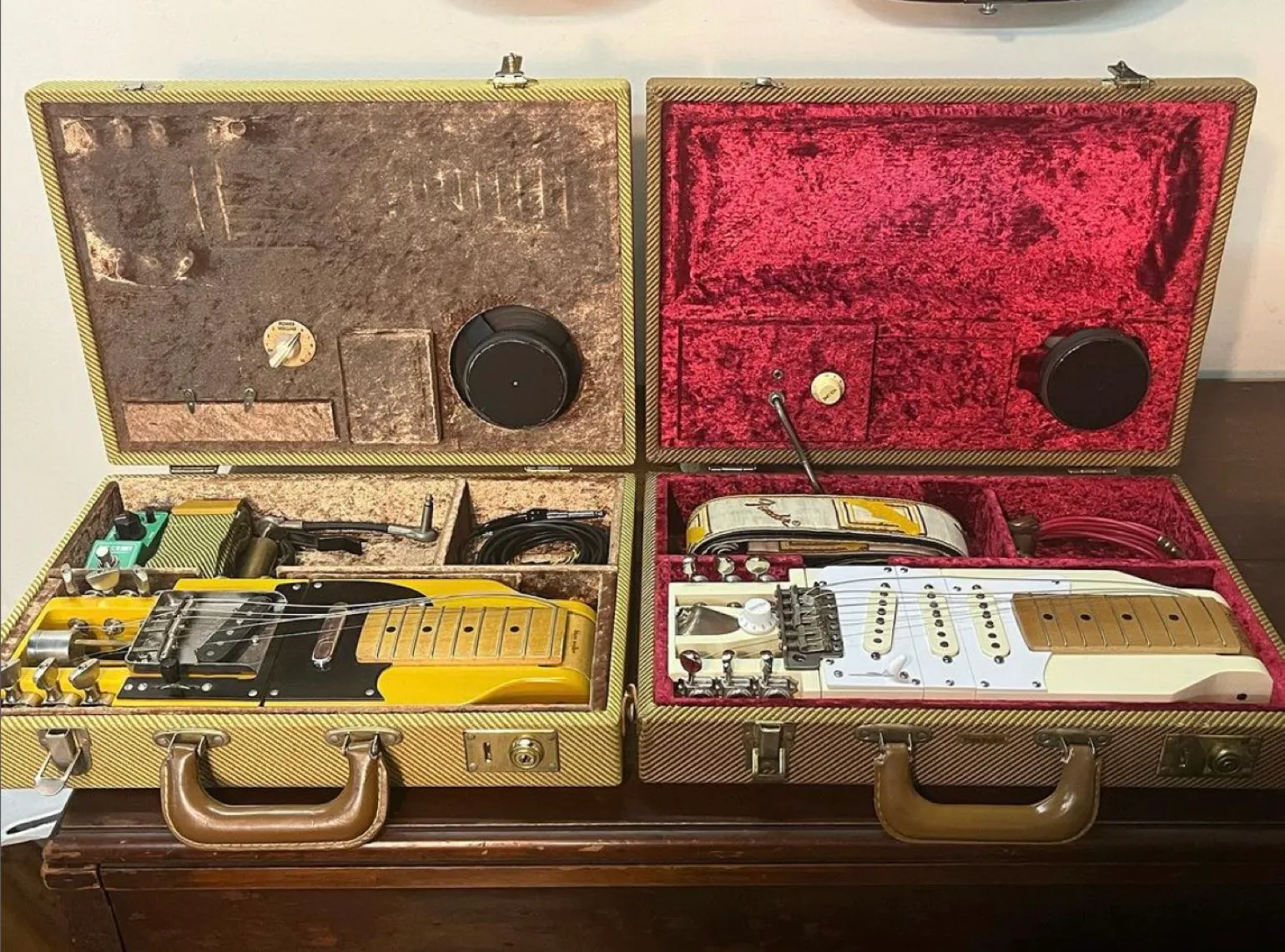 Chitarre pieghevoli in stile Fender