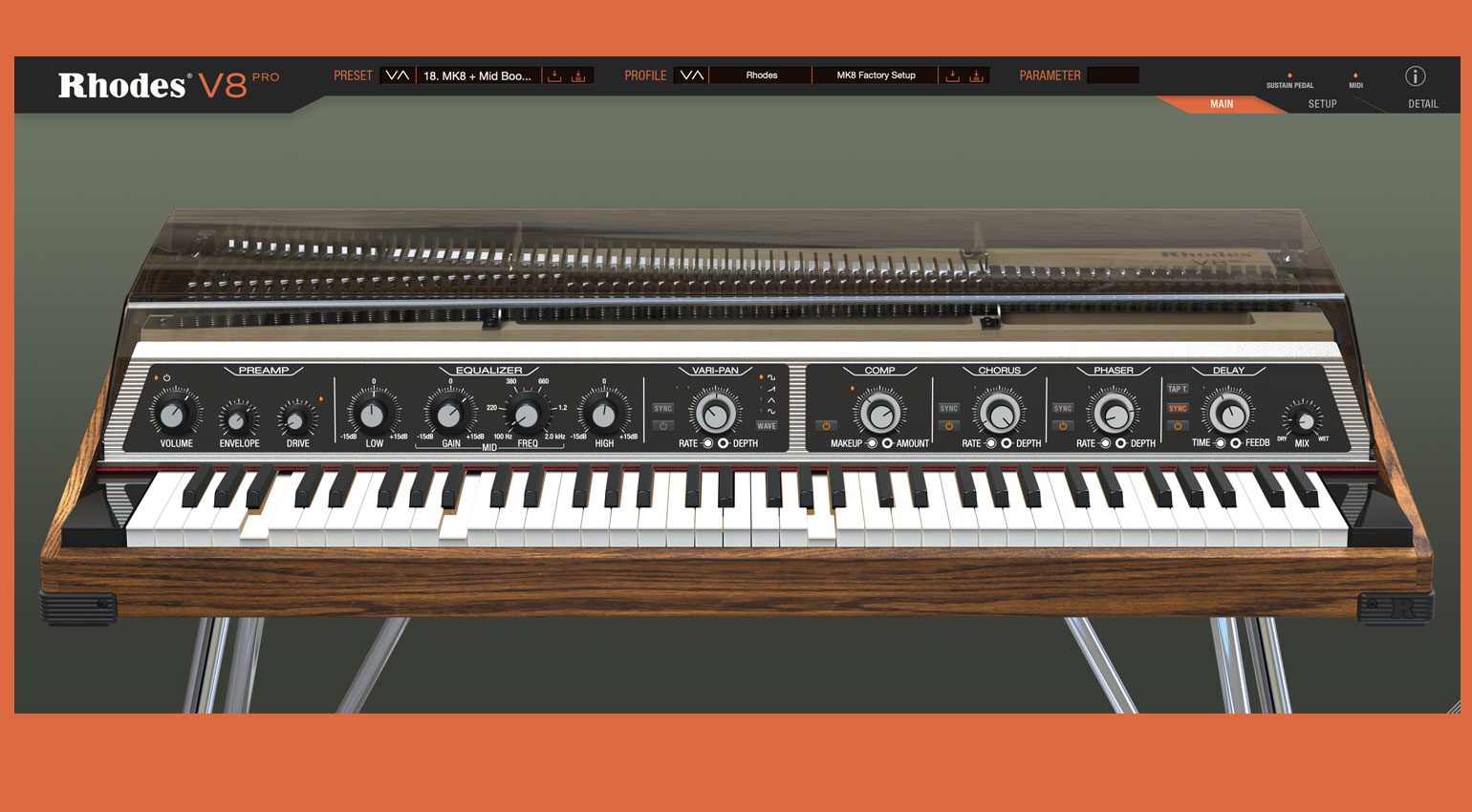 Rhodes V8