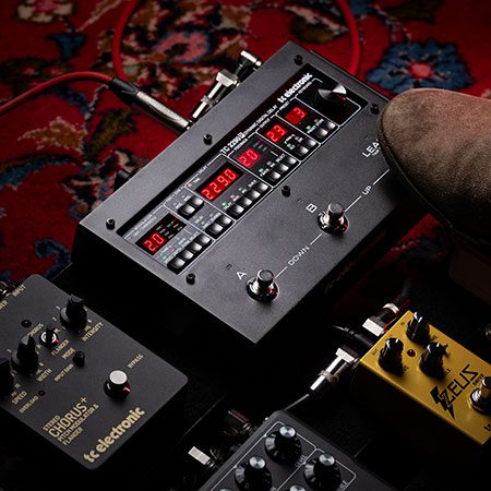 Delay Digitali degli Anni '80 in un Pedale