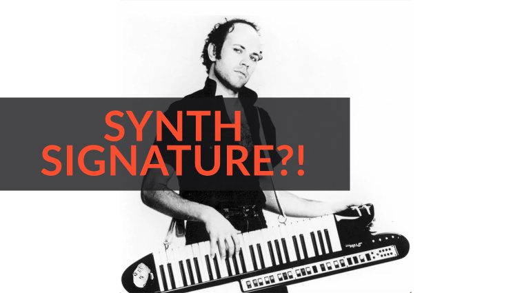 Synth Signature!?