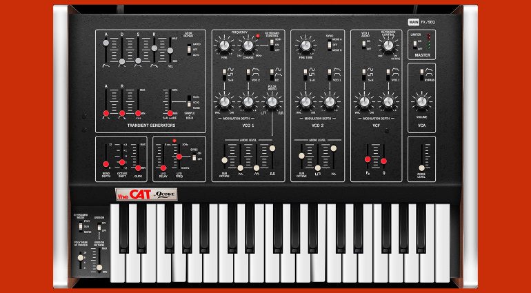 Cherry Audio Octave Cat Wood Trim