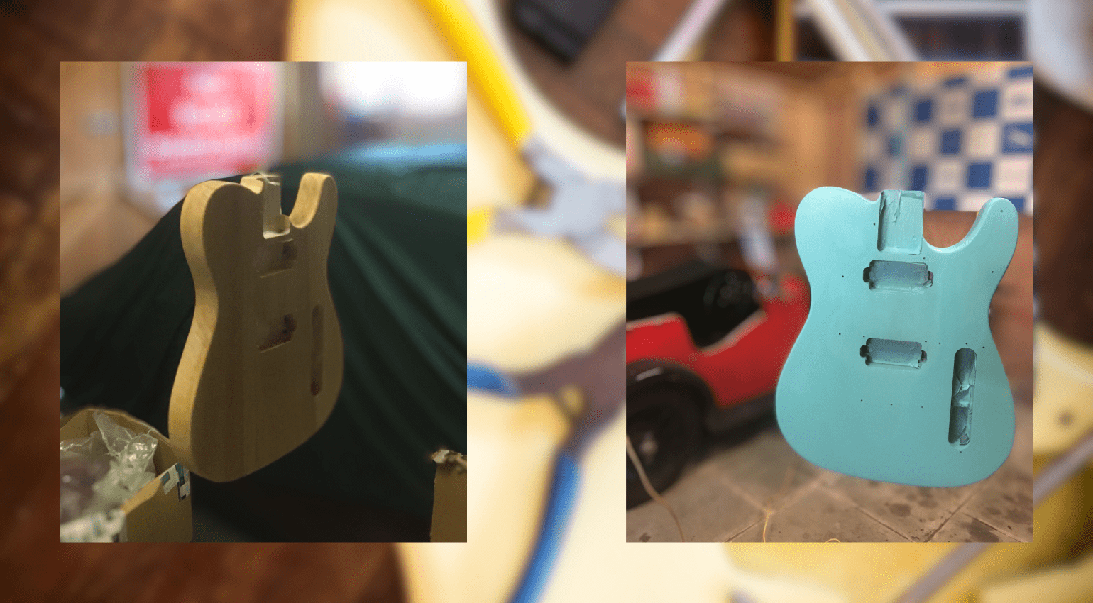 È difficile costruire una chitarra? Kit in stile Tele – Seafoam Green