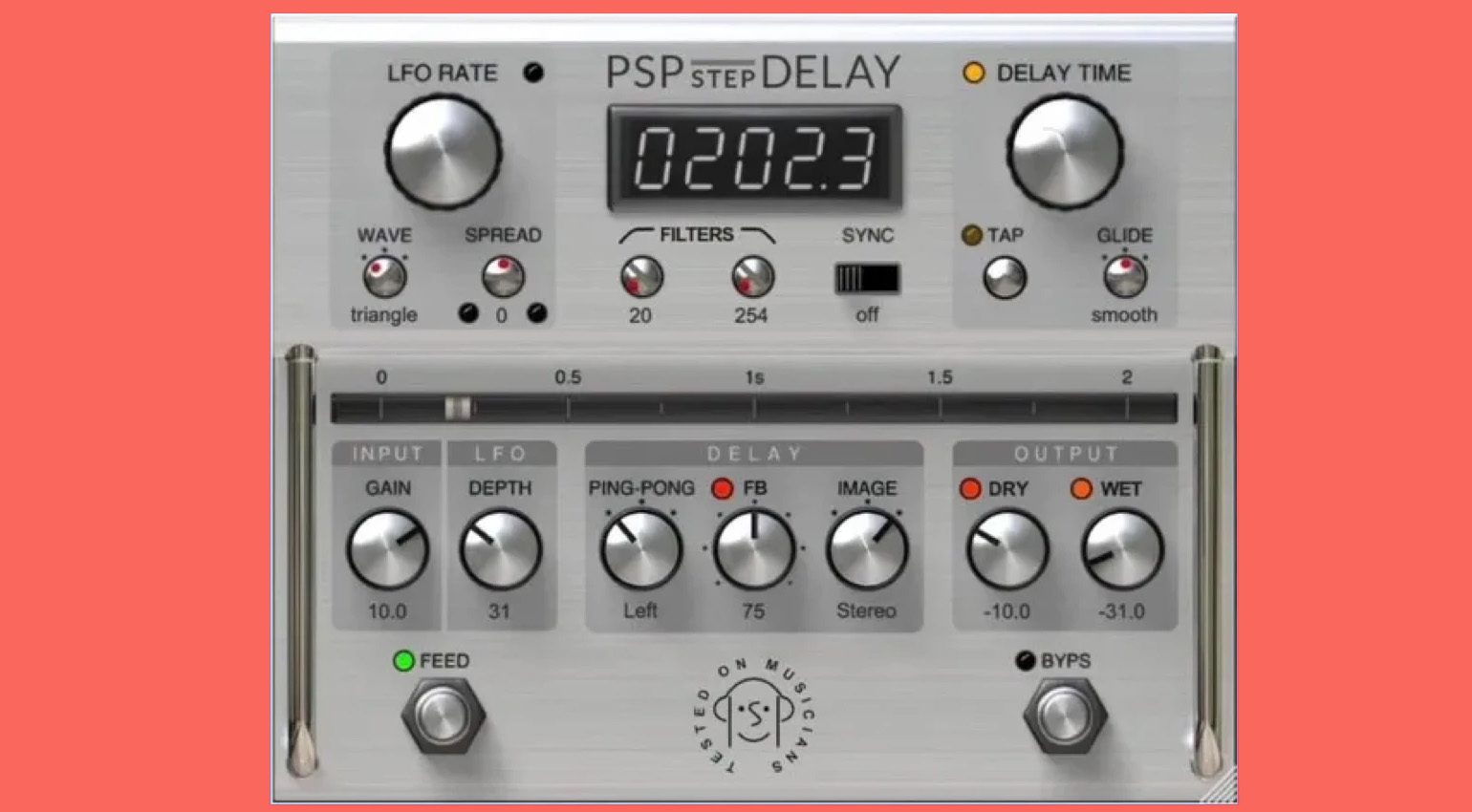 PSP Audioware stepDelay