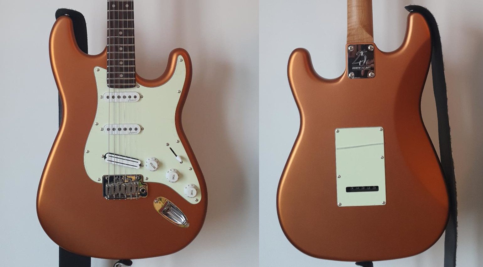 Corpo Harley Benton ST-25th Firemist