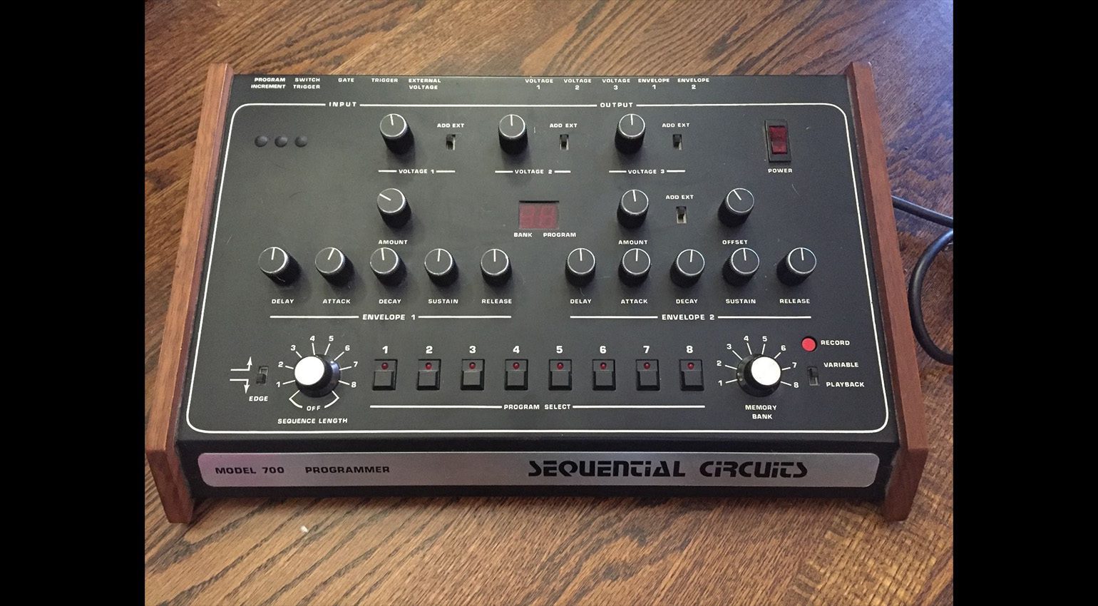 Il Model 700, programmer della Sequential Circuits