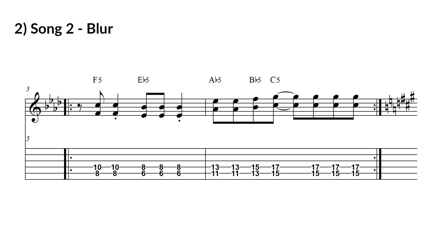 Blur – Song 2
