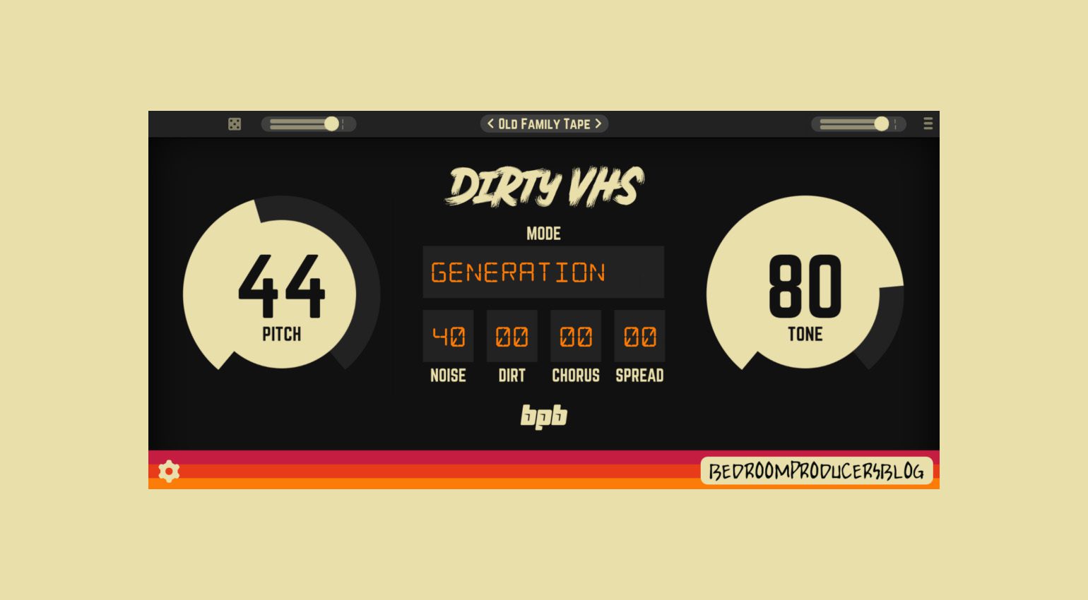 Bedroom Producers Blog BPB Dirty VHS