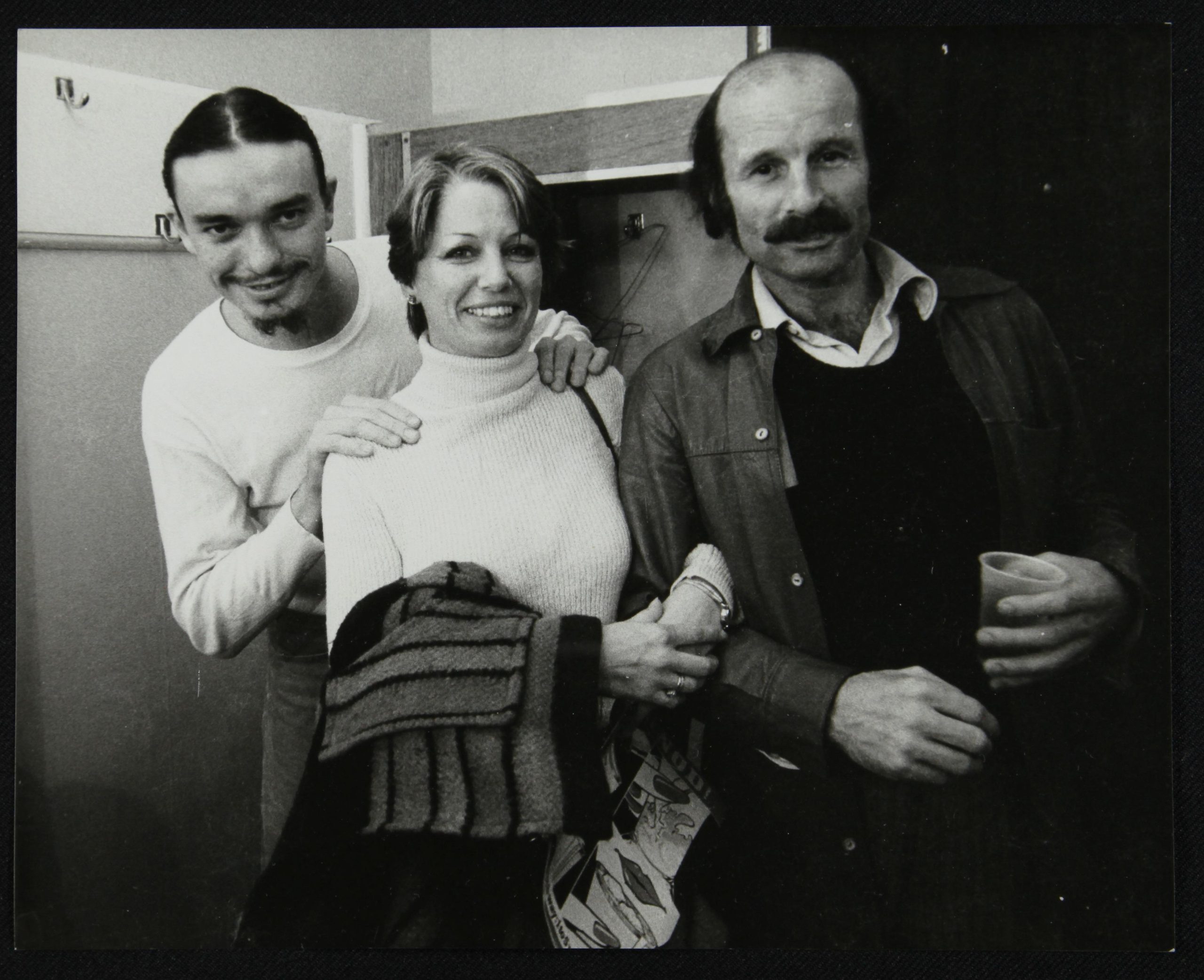 Jaco Pastorius e Joe Zawinul con Jacki Kirkham-Pamflett