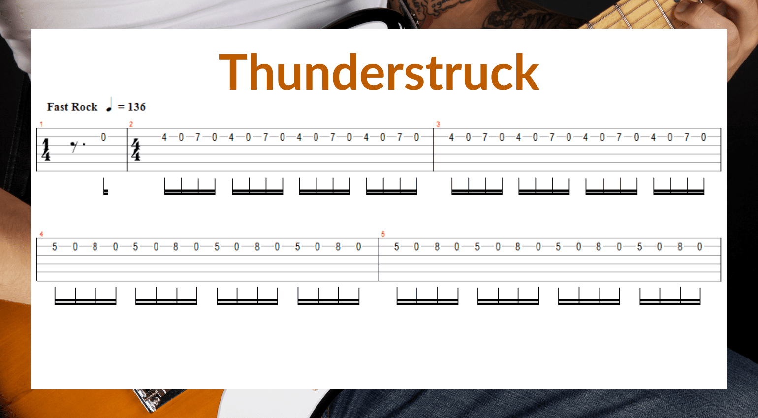 Le tecniche di picking per la chitarra – Alternate Picking