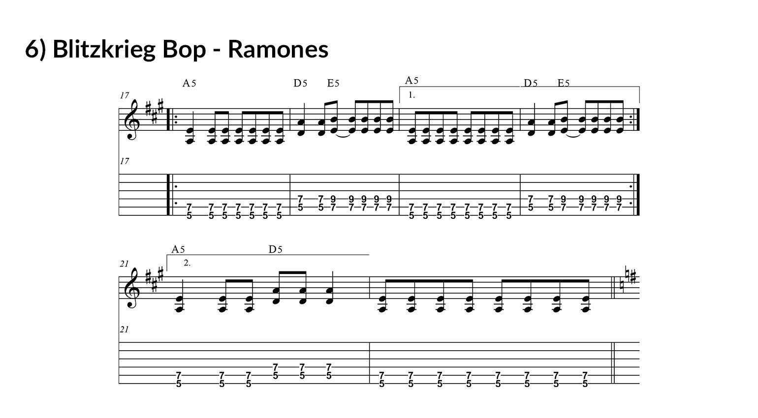 Ramones – Blitzkrieg Bop