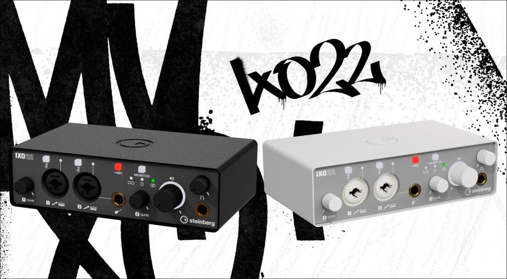 Le interfacce Steinberg IXO sono progettate per i moderni content creator