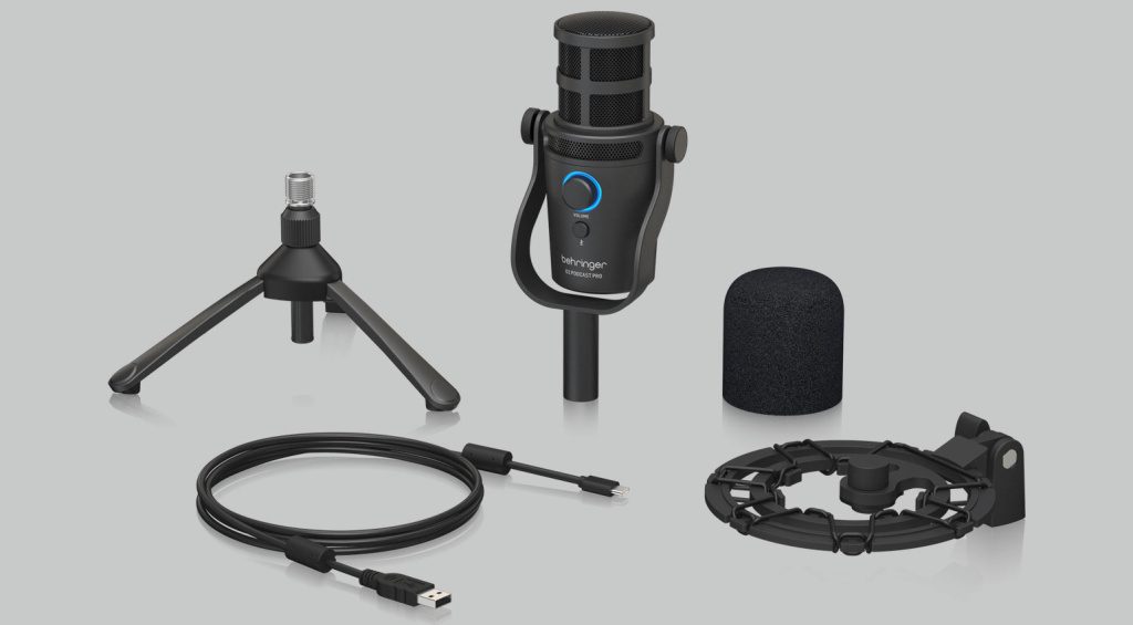 Contenuto della confezione del Behringer D2 Podcast PRO