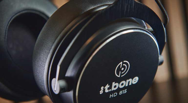 Vi Presentiamo le Nuove Cuffie da Studio t.bone HD 815