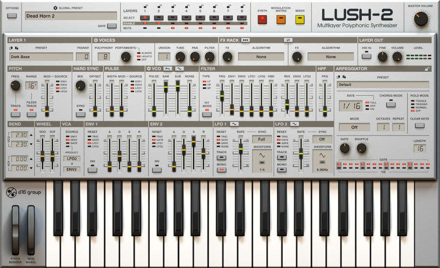 Synth by D16 Group - LuSH-2