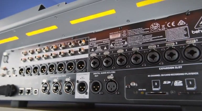 Il mixer digitale Wing della Behringer supporta AES50