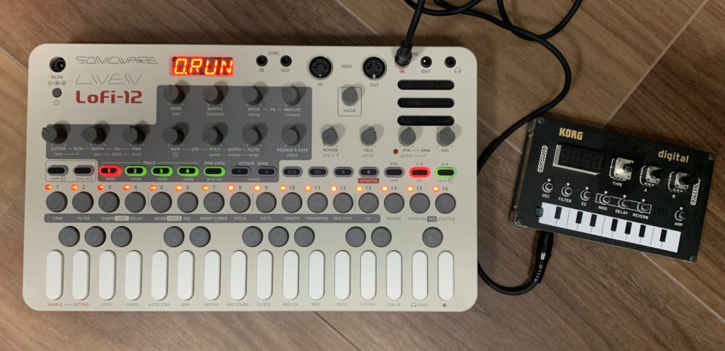 Campionamento di un Korg NTS-1