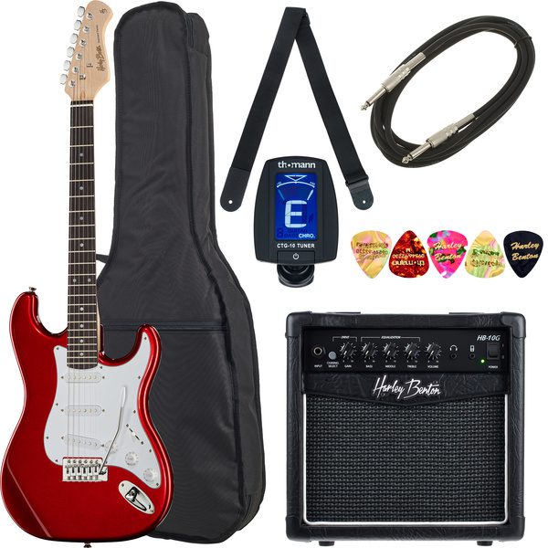 Harley Benton ST-20 Standard Series Bundle con custodia