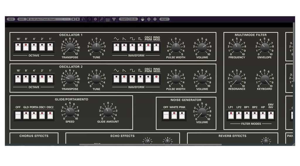 Cherry Audio Elka-X - Oscillatori