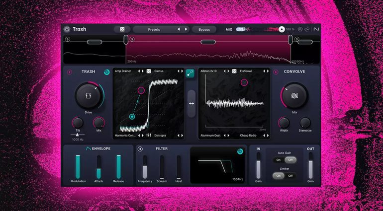 iZotope Trash (3) - Il plugin di distorsione definitivo?