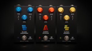 Pedali Keeley 4-in-1: Blues Disorder, Super Rodent e Angry Orange