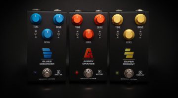 Pedali Keeley 4-in-1: Blues Disorder, Super Rodent e Angry Orange