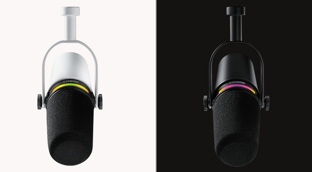 MV7+ disponibile in Bianco e Nero