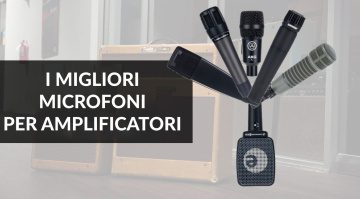 I migliori microfoni per registrare l'amplificatore per chitarra