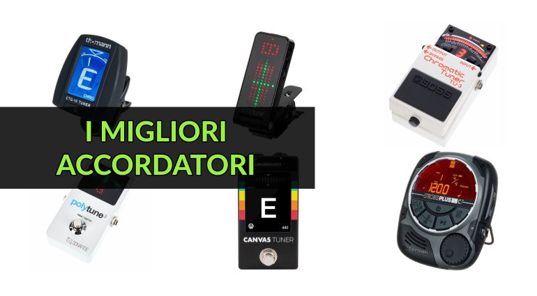 I Migliori Accordatori per Chitarra - Guida all’Acquisto