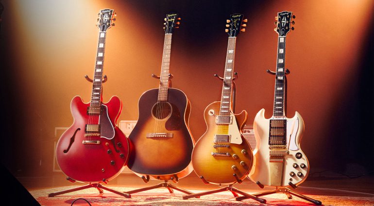 Epiphone inspired by Gibson Custom Shop: 14 Chitarre Vintage!