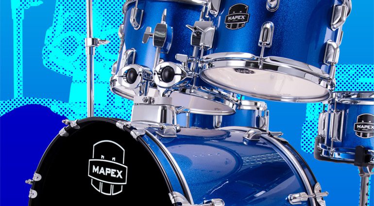 I kit di batteria Mapex Comet sono sia economici che hard-rock