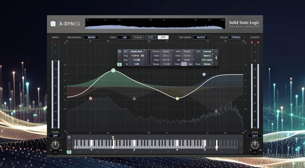 SSL X-DynEQ è il nuovo plugin di punta per l'equalizzazione