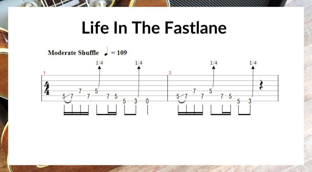 Migliori 5 intro iconiche: Life In The Fast Lane